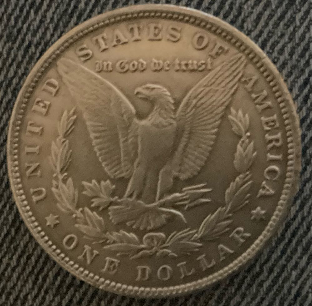 Morgan Dollar 1900  coin collectible - Main Image 2