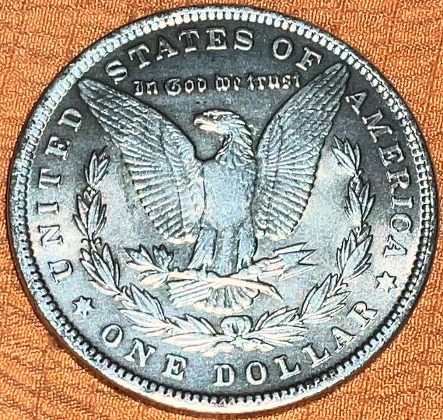 Morgan Dollar 1896  coin collectible - Main Image 2