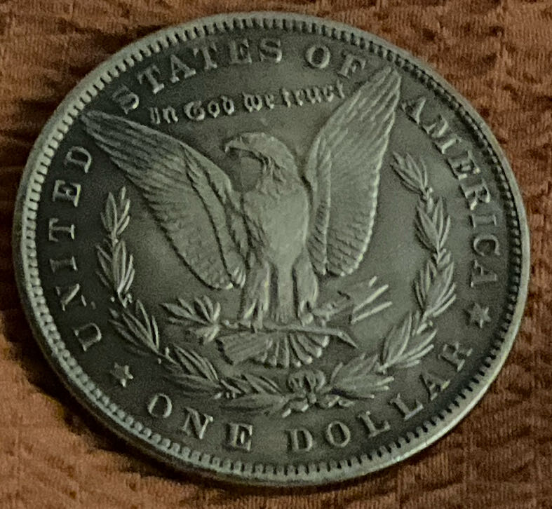 Morgan Dollar 1896  coin collectible - Main Image 3
