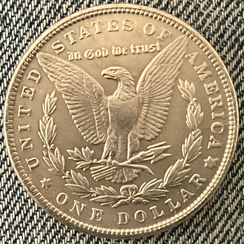 Morgan Dollar 1888  coin collectible - Main Image 2