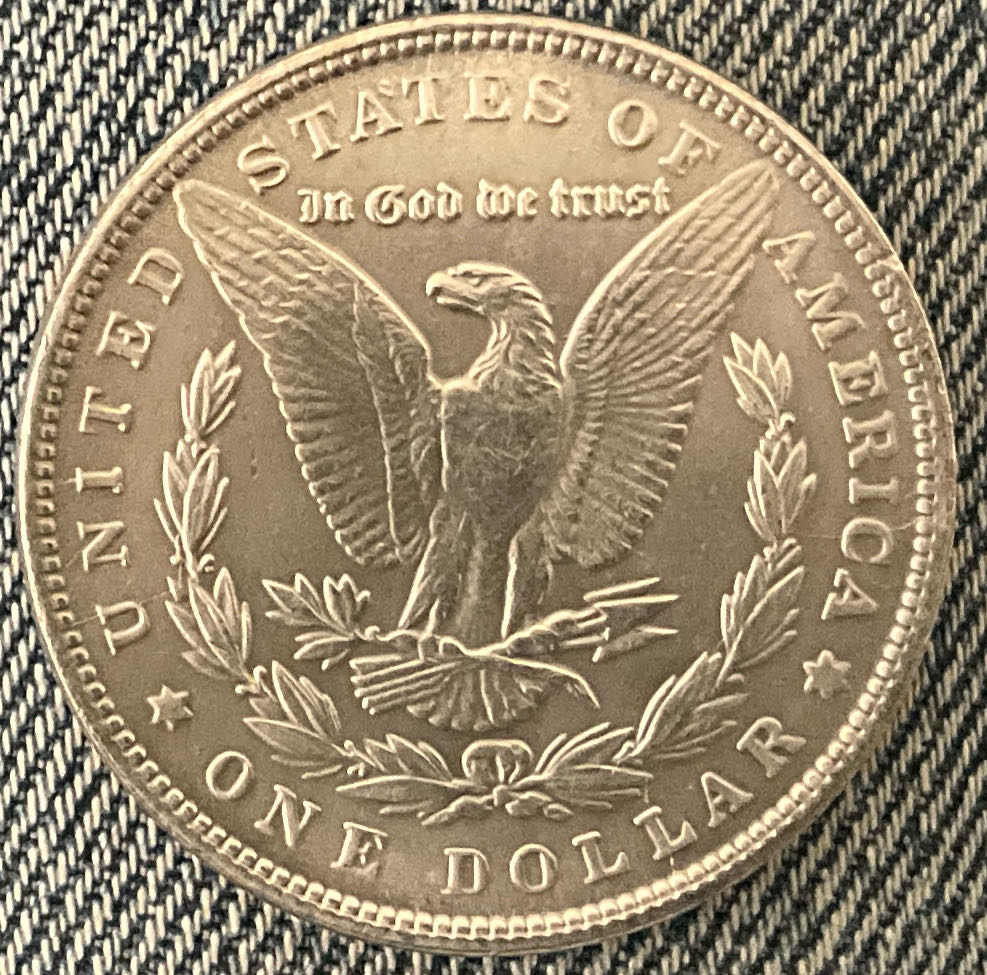 Morgan Dollar 1893  coin collectible - Main Image 2