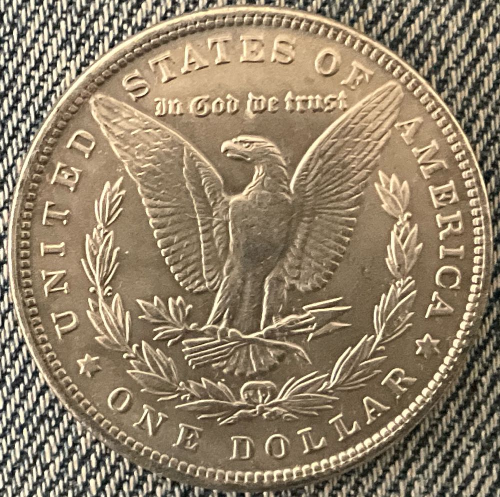 Morgan Dollar 1882  coin collectible - Main Image 2