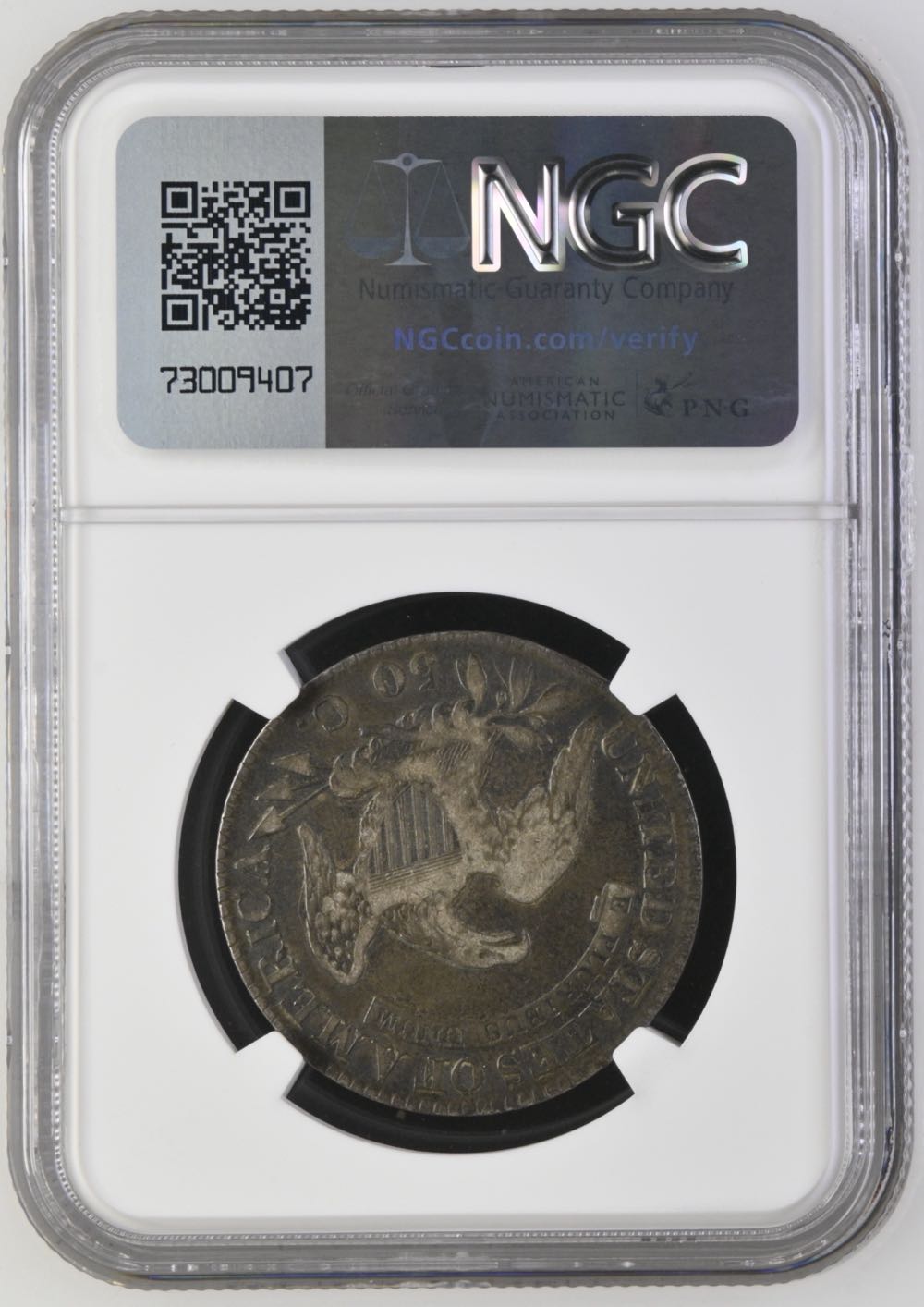 1823 Capped Bust half  coin collectible - Main Image 2