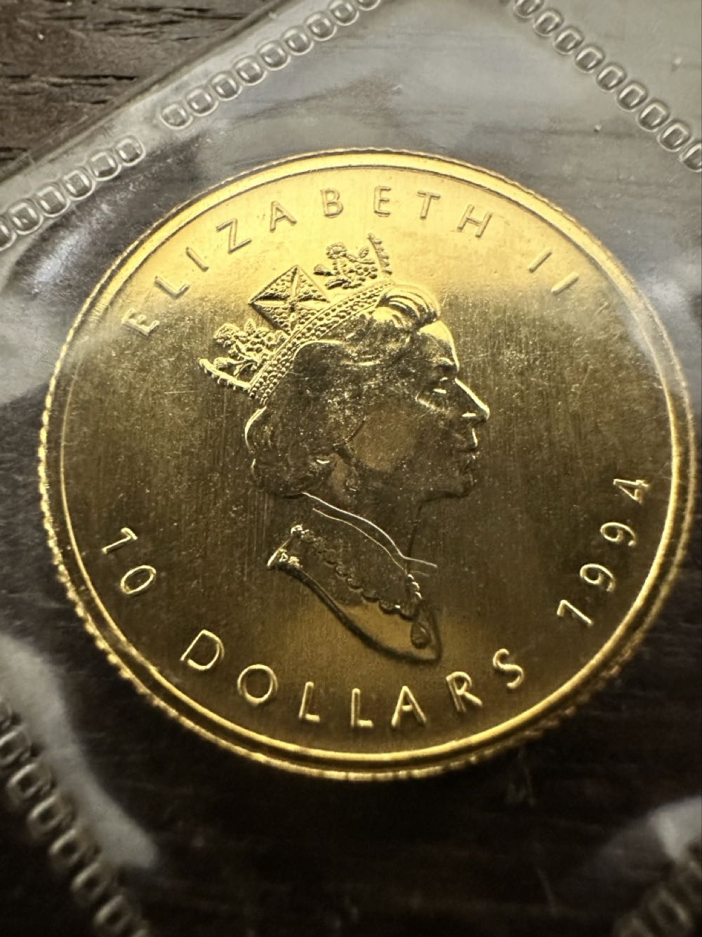 Maple Leaf - Gold - 1994  coin collectible - Main Image 4