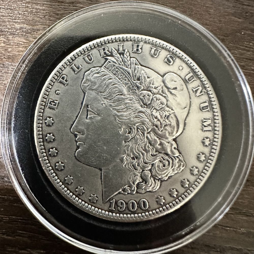 Morgan Silver Dollar - (1900-P)  coin collectible - Main Image 3