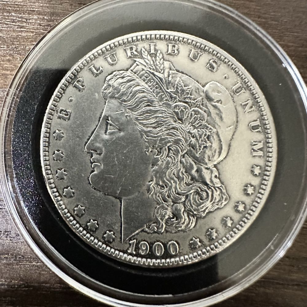 Morgan Silver Dollar - (1900-P)  coin collectible - Main Image 3