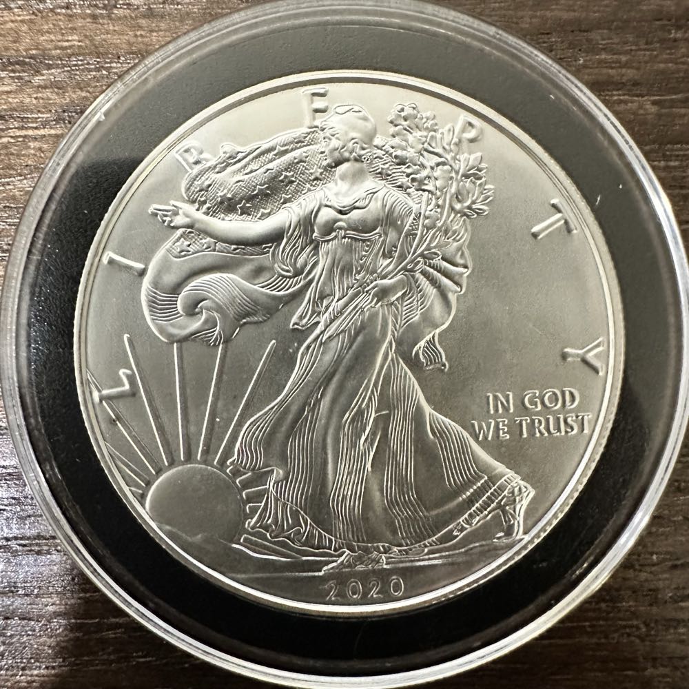 American Silver Eagle - 2020  coin collectible - Main Image 3
