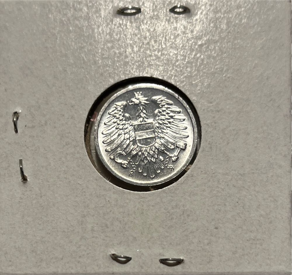 Austrian 1974 2 Groschen  coin collectible - Main Image 2