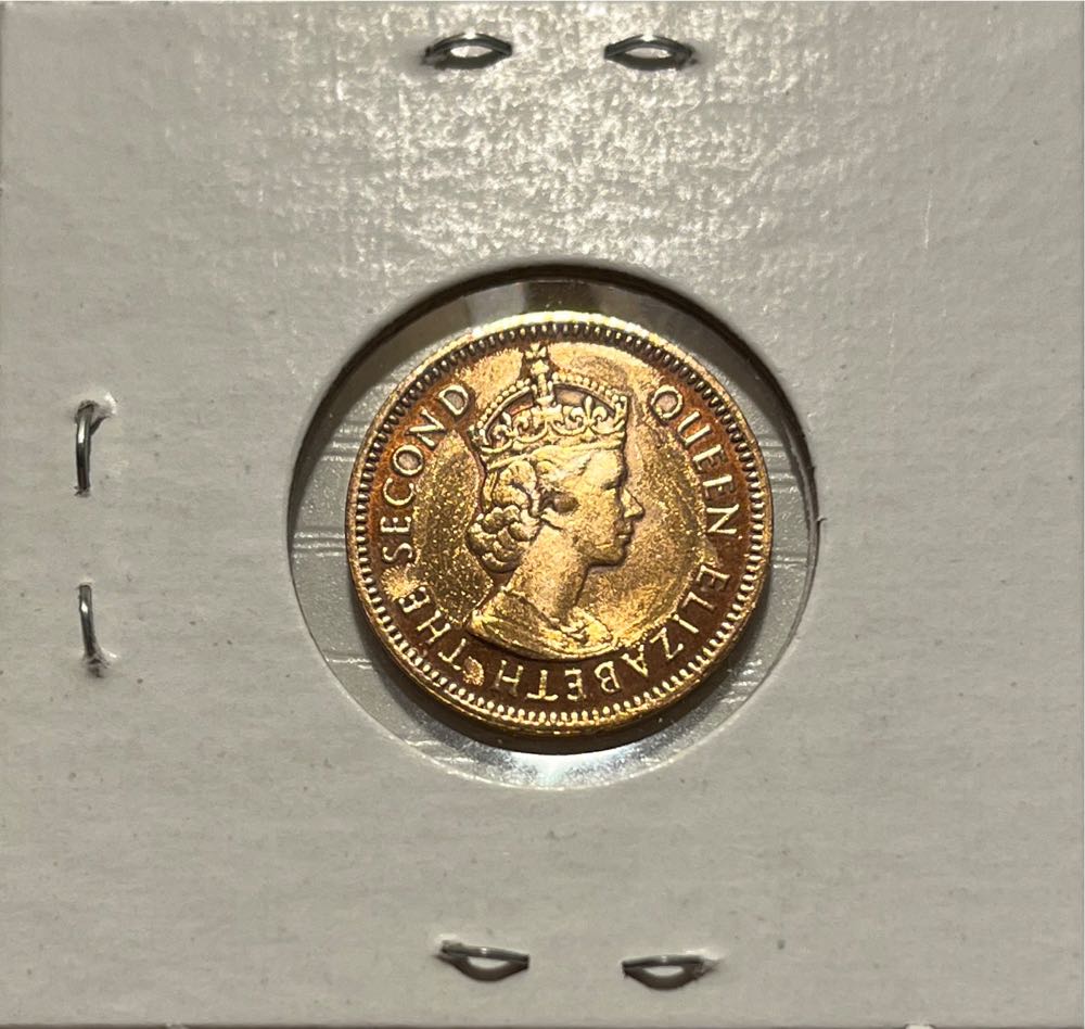 Cypriot 1955 3 Mils “Elizabeth II 1st Portrait”  coin collectible - Main Image 2