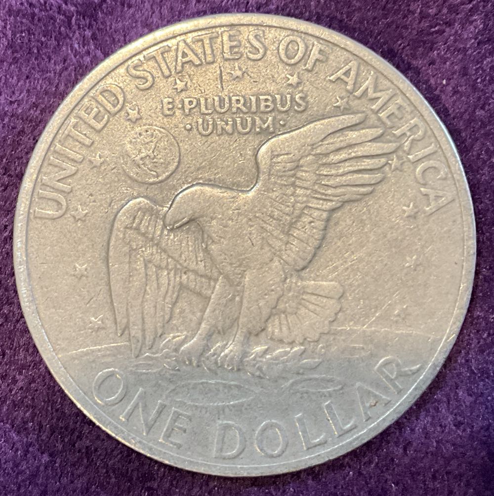 1971 D Eisenhower Dollar  coin collectible - Main Image 2