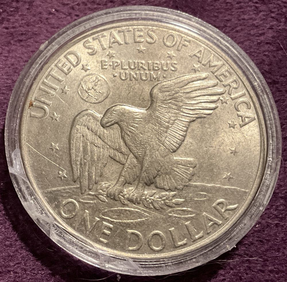 Eisenhower Dollar 1971 D 3  coin collectible - Main Image 4