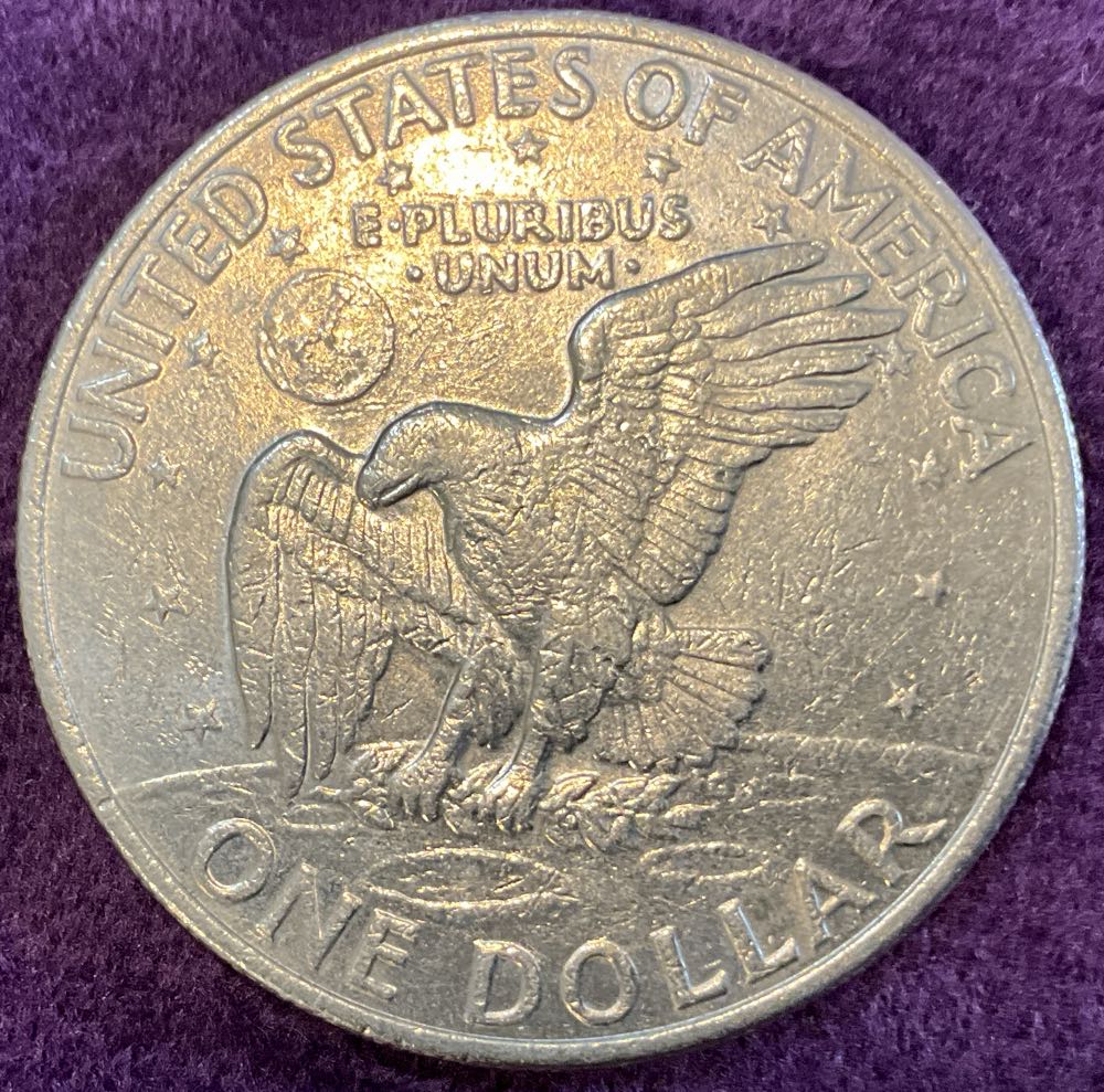 Eisenhower Dollar 1971 D  coin collectible - Main Image 2