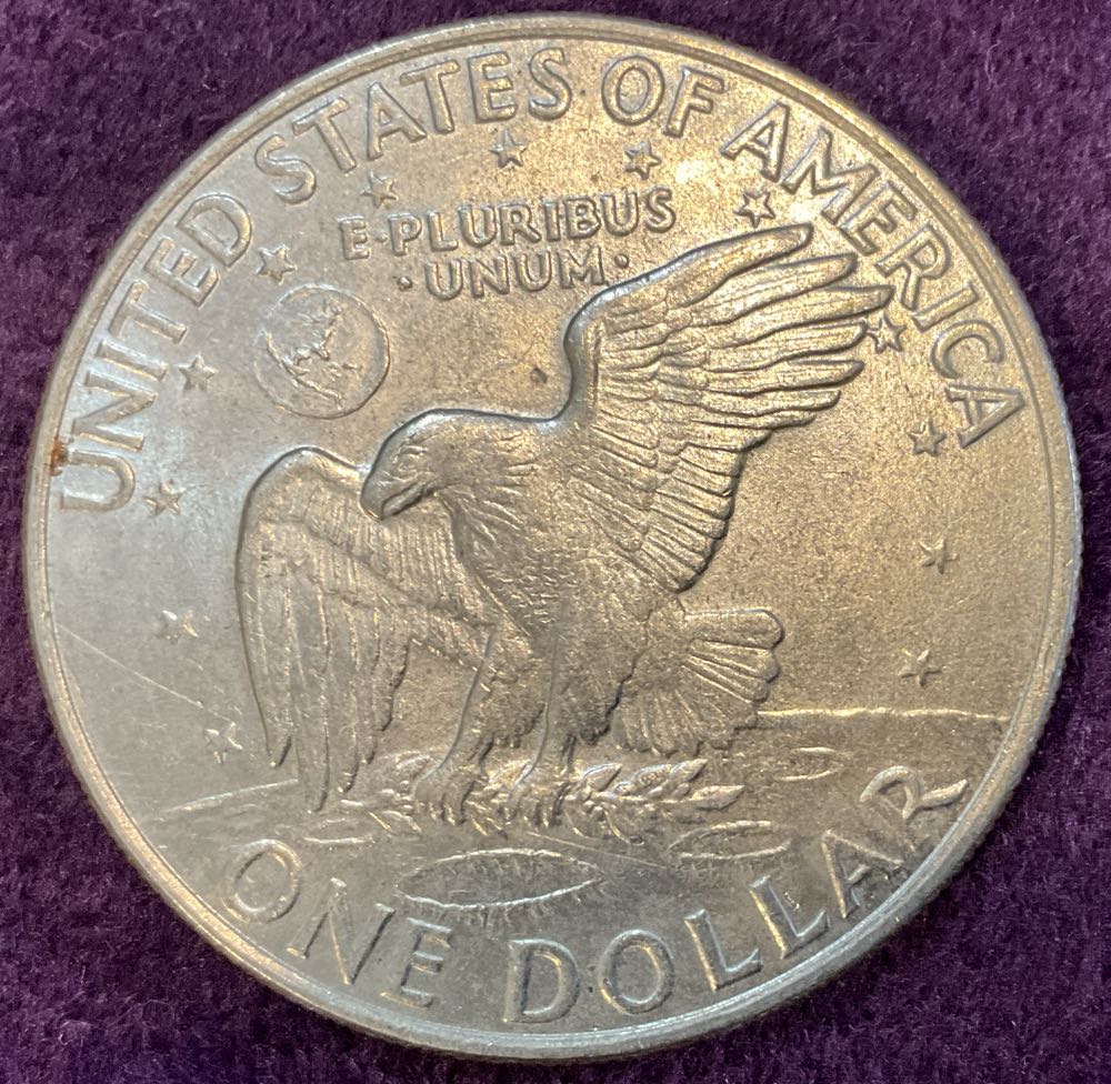 Eisenhower Dollar 1971 D  coin collectible - Main Image 2