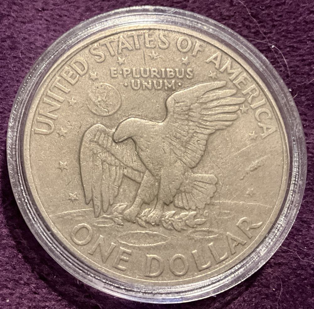 Eisenhower Dollar 1971 D  coin collectible - Main Image 4