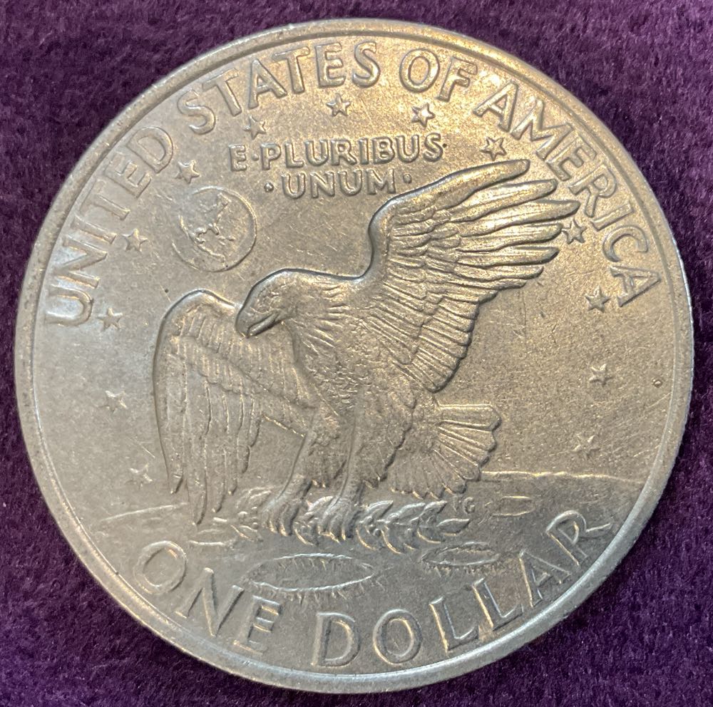 Eisenhower Dollar 1971 D  coin collectible - Main Image 2
