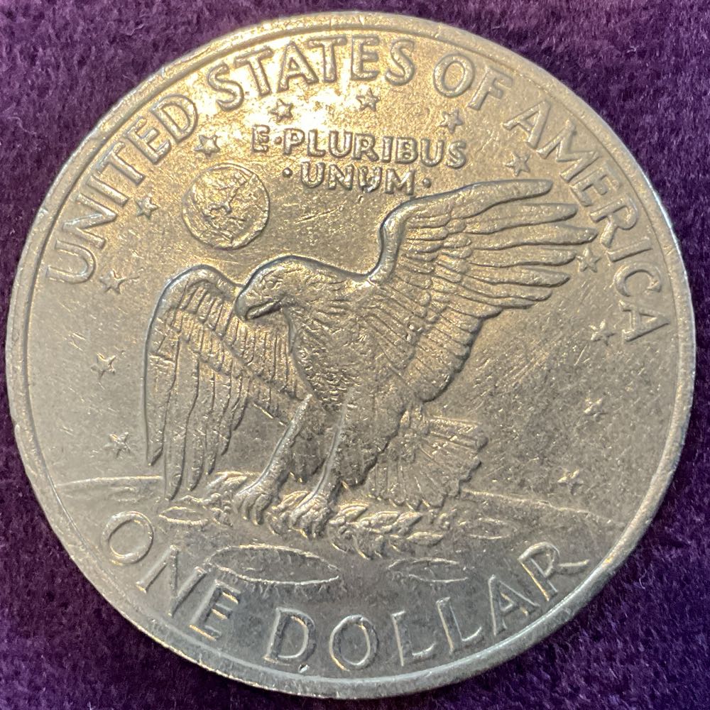 Eisenhower Dollar 1971 D  coin collectible - Main Image 2