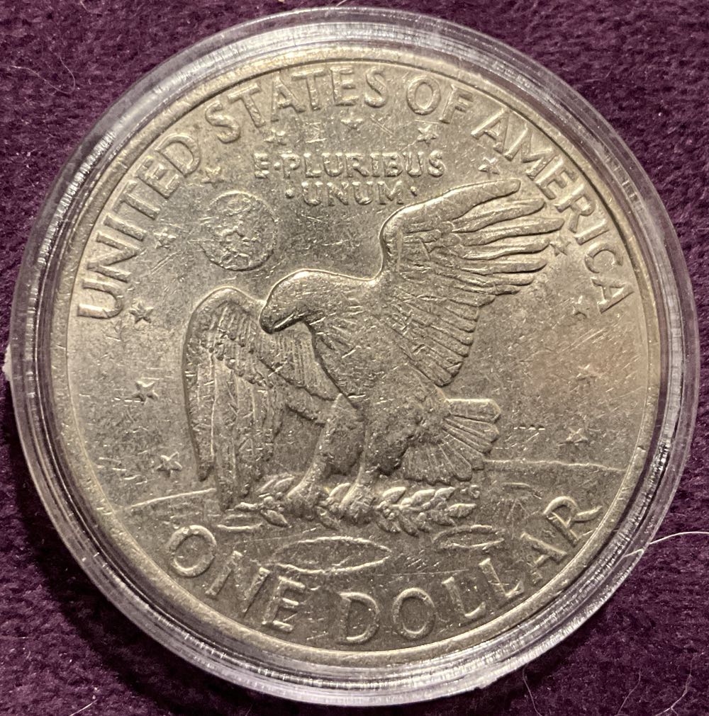 Eisenhower Dollar 1971 D  coin collectible - Main Image 4