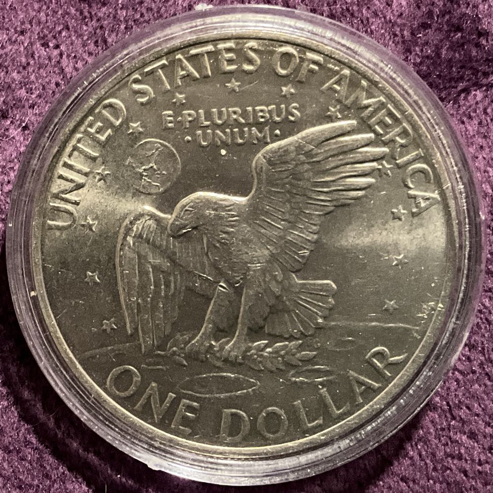 Eisenhower Dollar 1971 D  coin collectible - Main Image 4