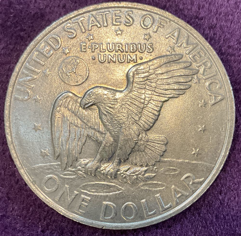 Eisenhower Dollar 1971 D  coin collectible - Main Image 2