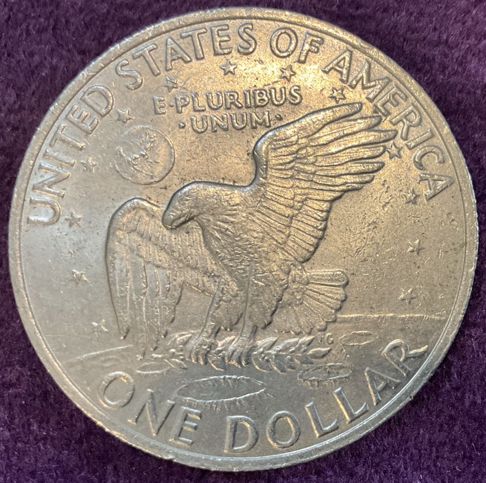 Eisenhower Dollar 1971 2  coin collectible - Main Image 2