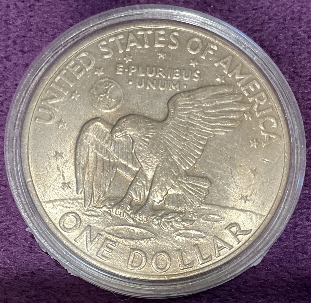 Eisenhower Dollar 1971 2  coin collectible - Main Image 4