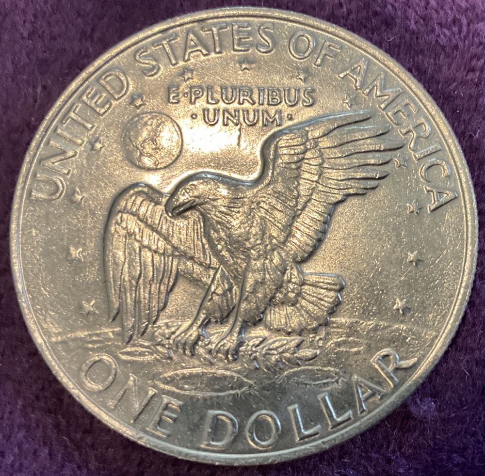 Eisenhower Dollar 1972 NM  coin collectible - Main Image 2