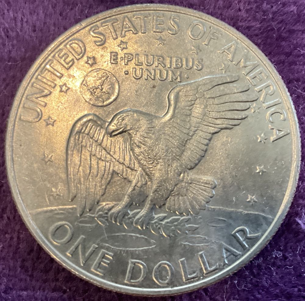 Eisenhower Dollar 1972 D  coin collectible - Main Image 2