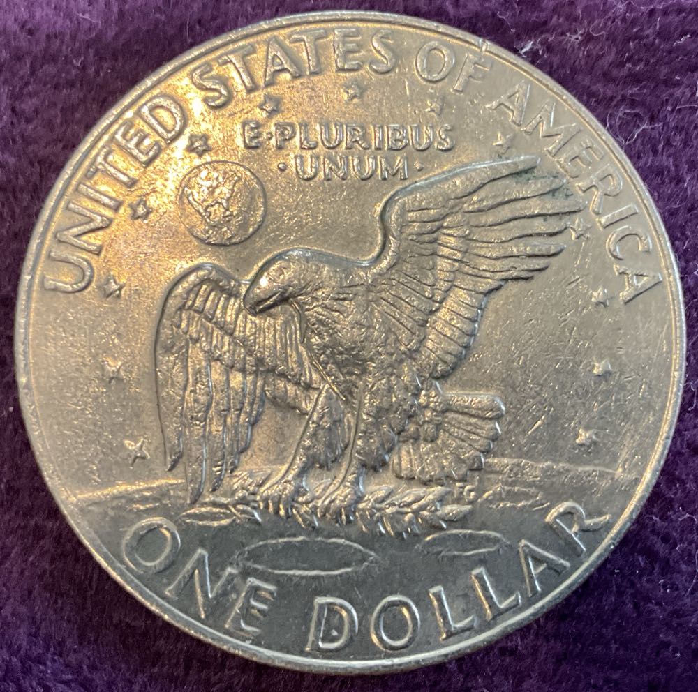 Eisenhower Dollar 1974 D  coin collectible - Main Image 2