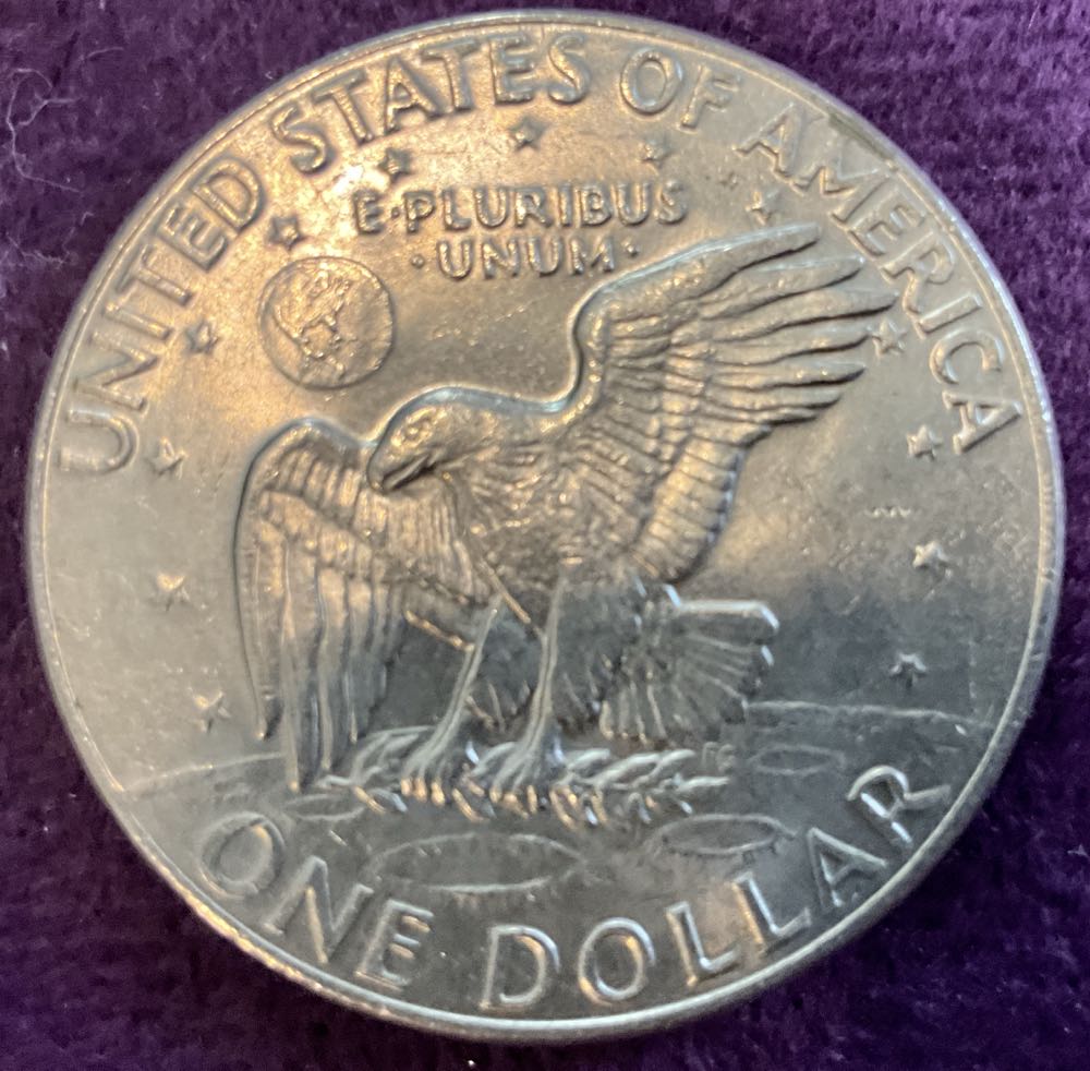 Eisenhower Dollar 1974 D  coin collectible - Main Image 2