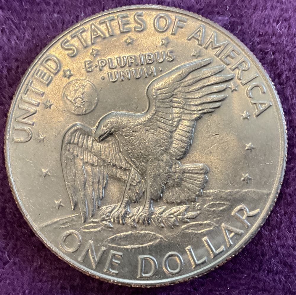 Eisenhower Dollar 1974 D  coin collectible - Main Image 2