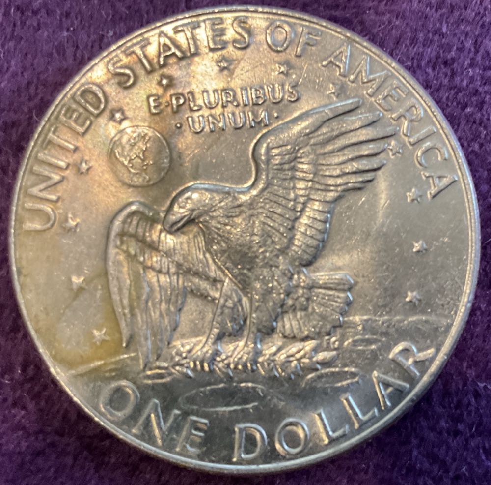 Eisenhower Dollar 1974 D  coin collectible - Main Image 2