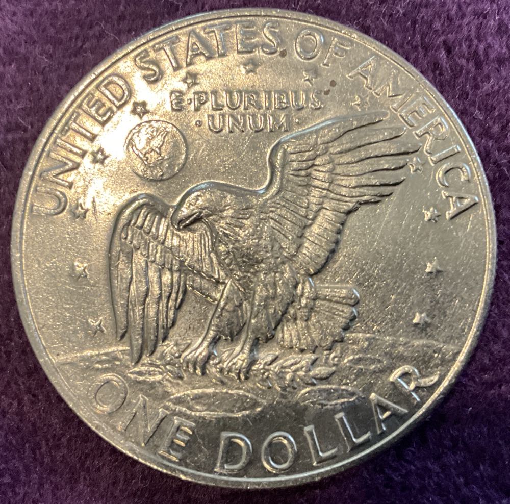 Eisenhower Dollar 1974 NM  coin collectible - Main Image 2