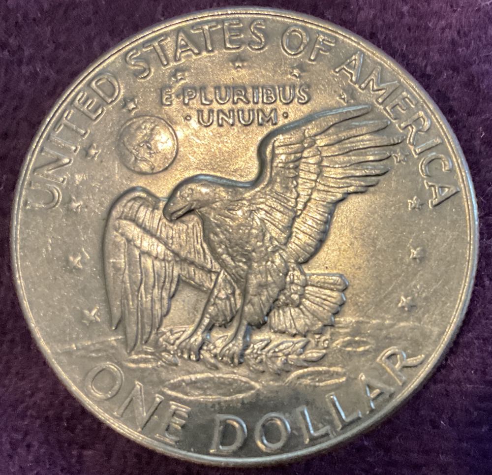 Eisenhower Dollar 1974 D  coin collectible - Main Image 2