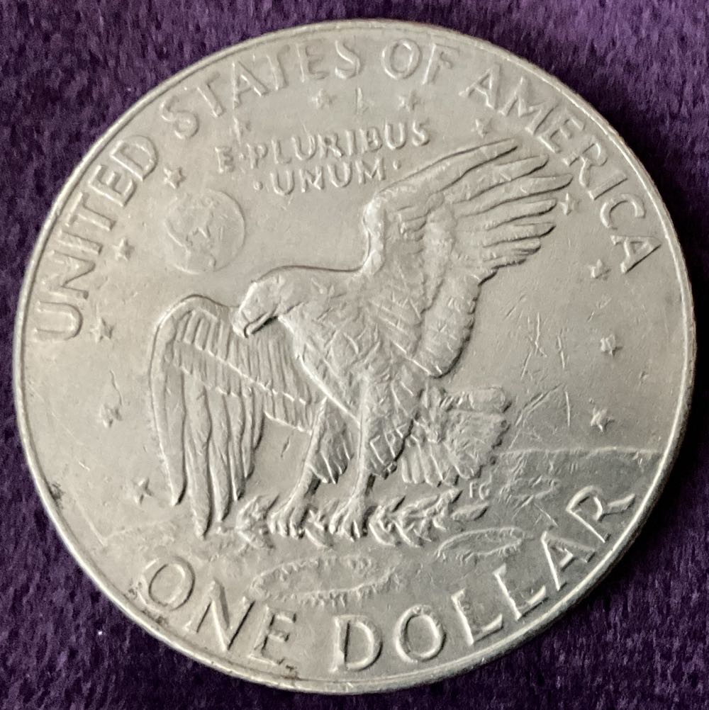 Eisenhower Dollar 1977 D  coin collectible - Main Image 2