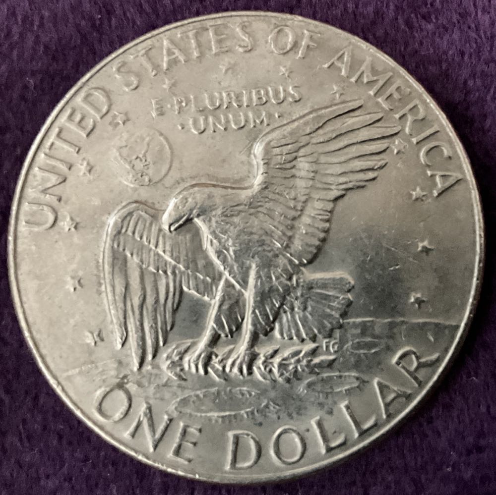 Eisenhower Dollar 1977 D  coin collectible - Main Image 2