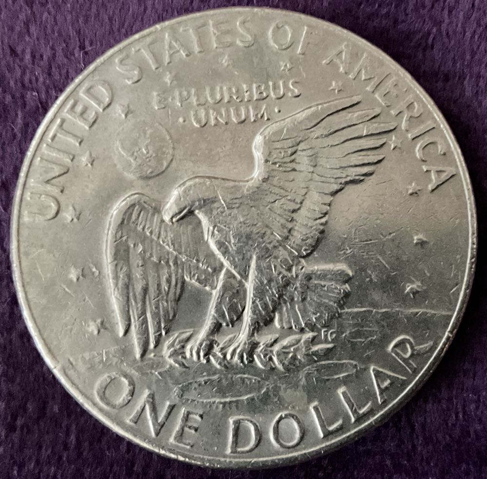 Eisenhower Dollar 1977 D  coin collectible - Main Image 2