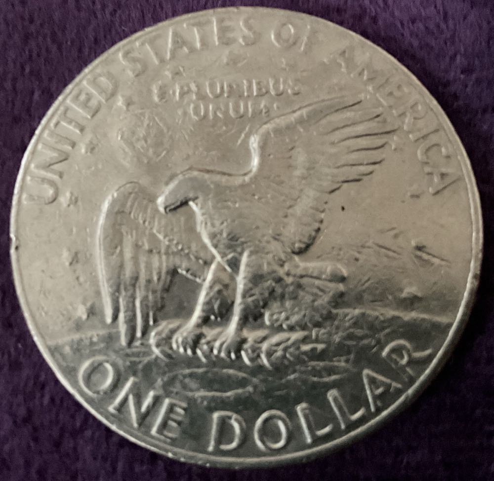 Eisenhower Dollar 1977 D  coin collectible - Main Image 2