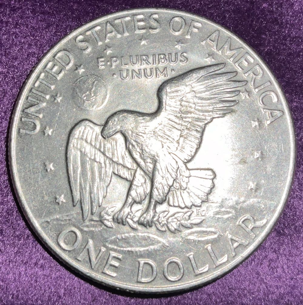 Eisenhower Dollar 1977 D  coin collectible - Main Image 2