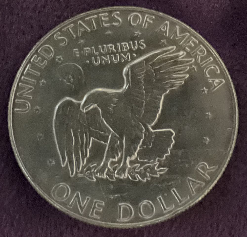 Eisenhower Dollar 1977 D  coin collectible - Main Image 2