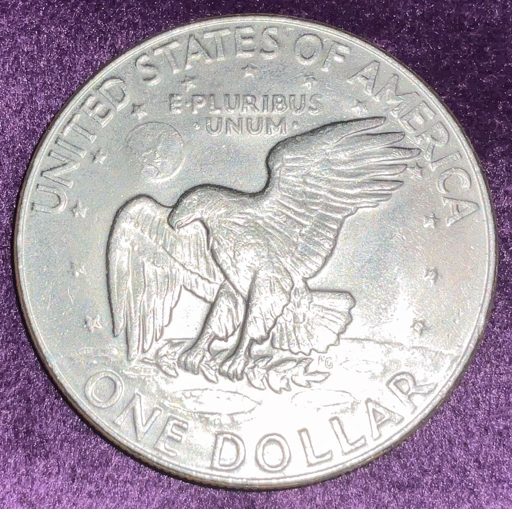 Eisenhower Dollar 1977 D  coin collectible - Main Image 2