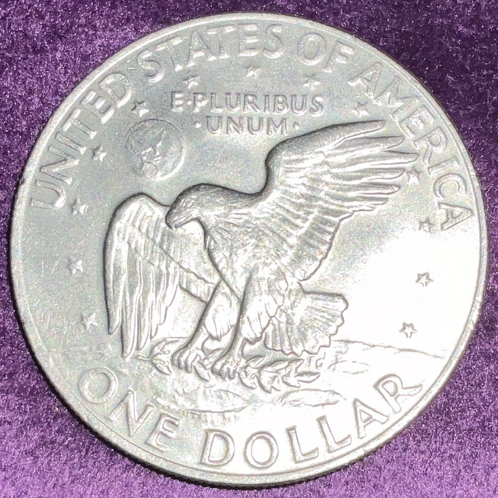 Eisenhower Dollar 1977 NM  coin collectible - Main Image 2