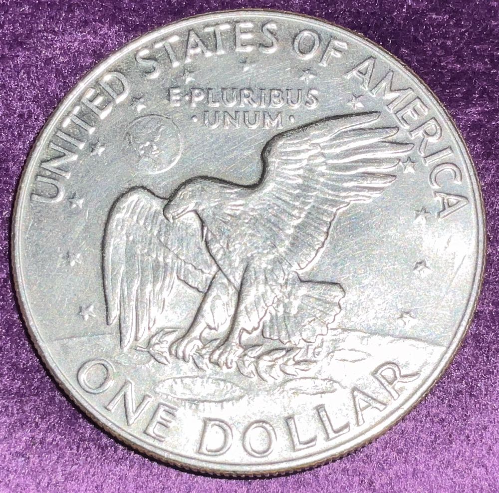 Eisenhower Dollar 1977 D  coin collectible - Main Image 2