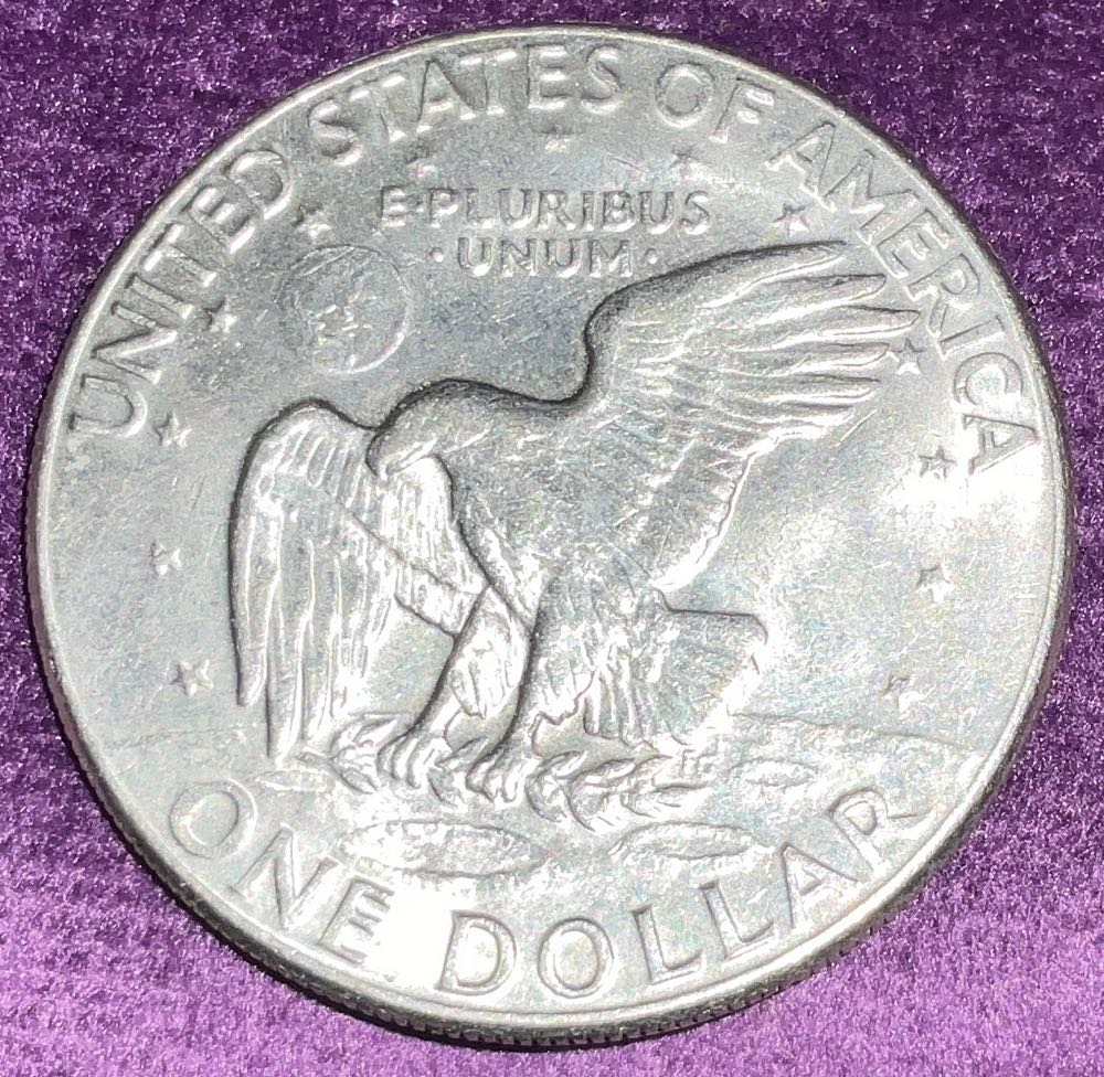 Eisenhower Dollar 1977 D  coin collectible - Main Image 2