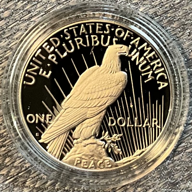 Peace Dollar  coin collectible - Main Image 2