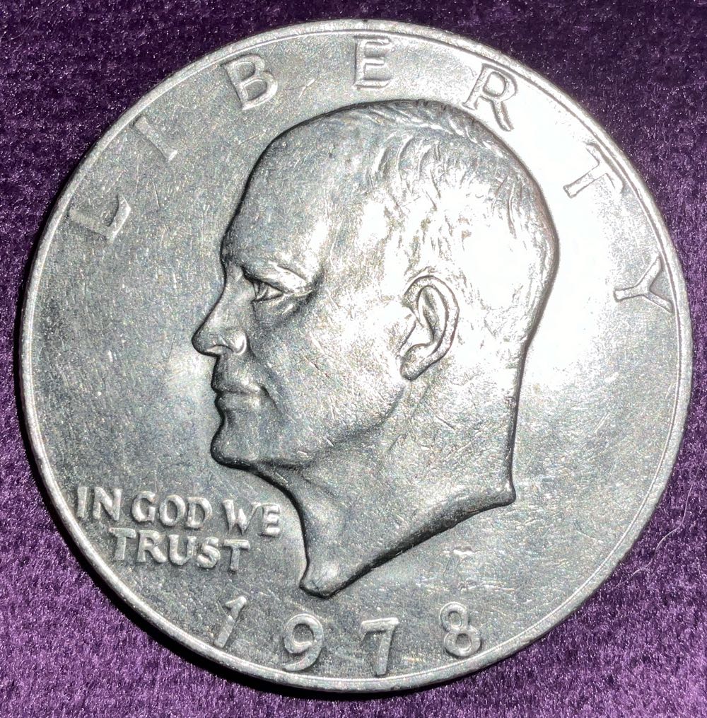 Eisenhower Dollar 1977 D