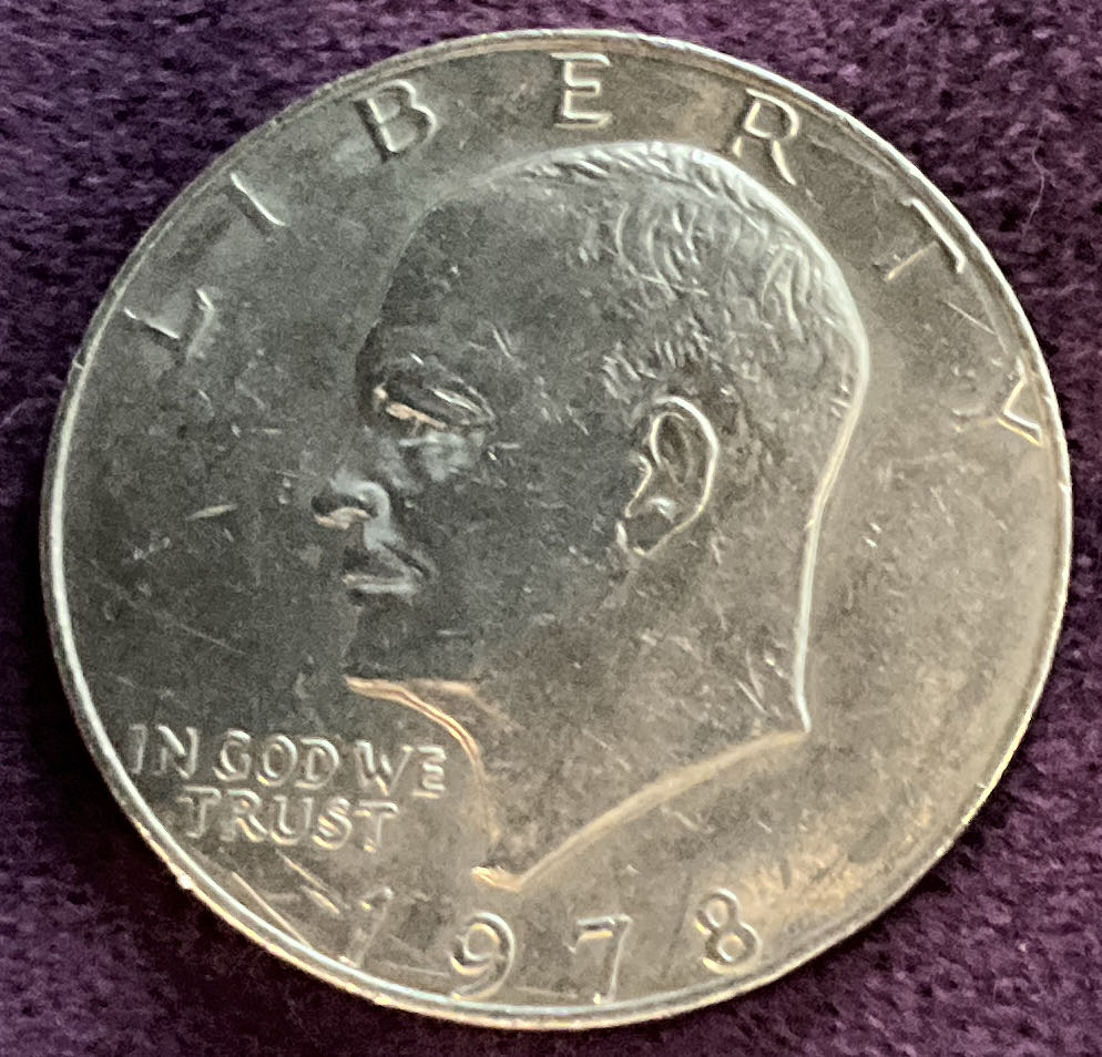 Eisenhower Dollar 1978 NM  coin collectible - Main Image 3