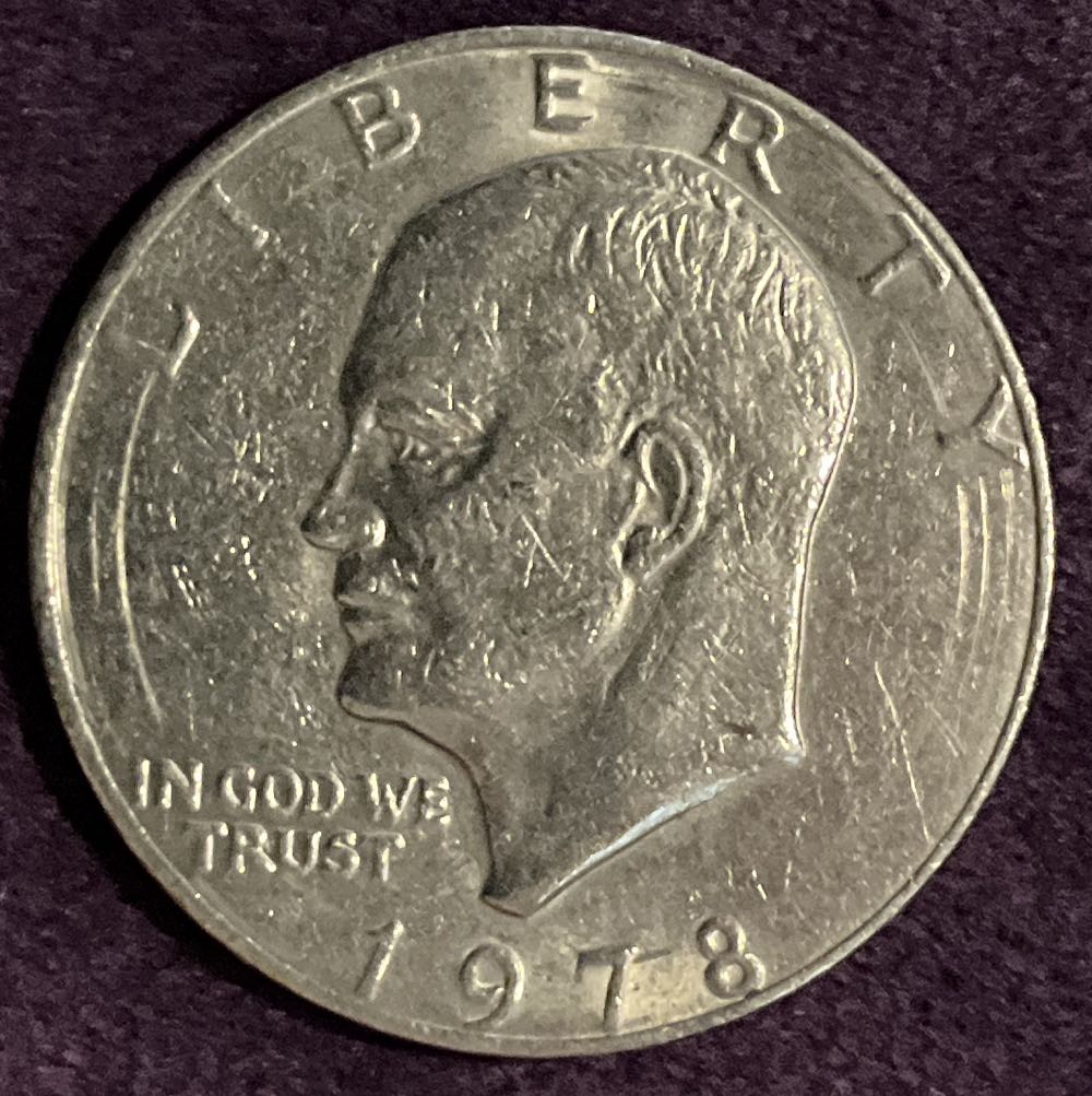 Eisenhower Dollar 1978 NM  coin collectible - Main Image 3