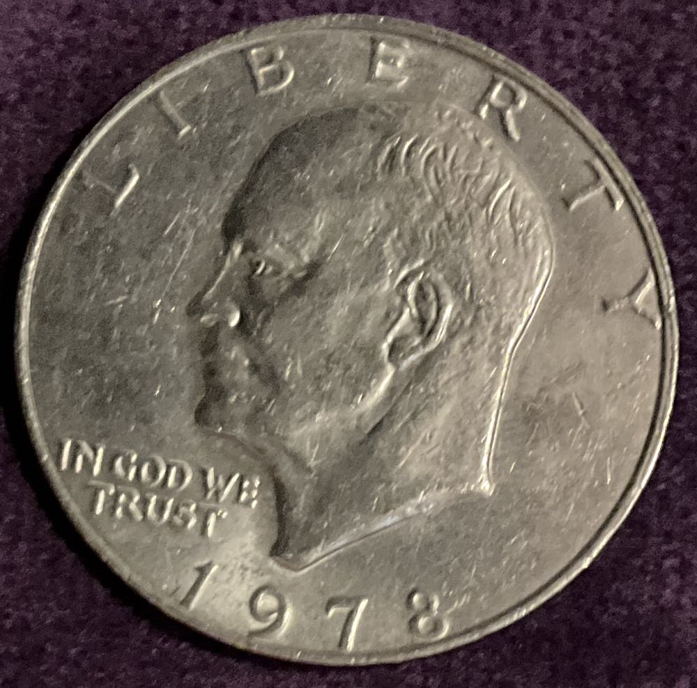 Eisenhower Dollar 1978 NM  coin collectible - Main Image 3