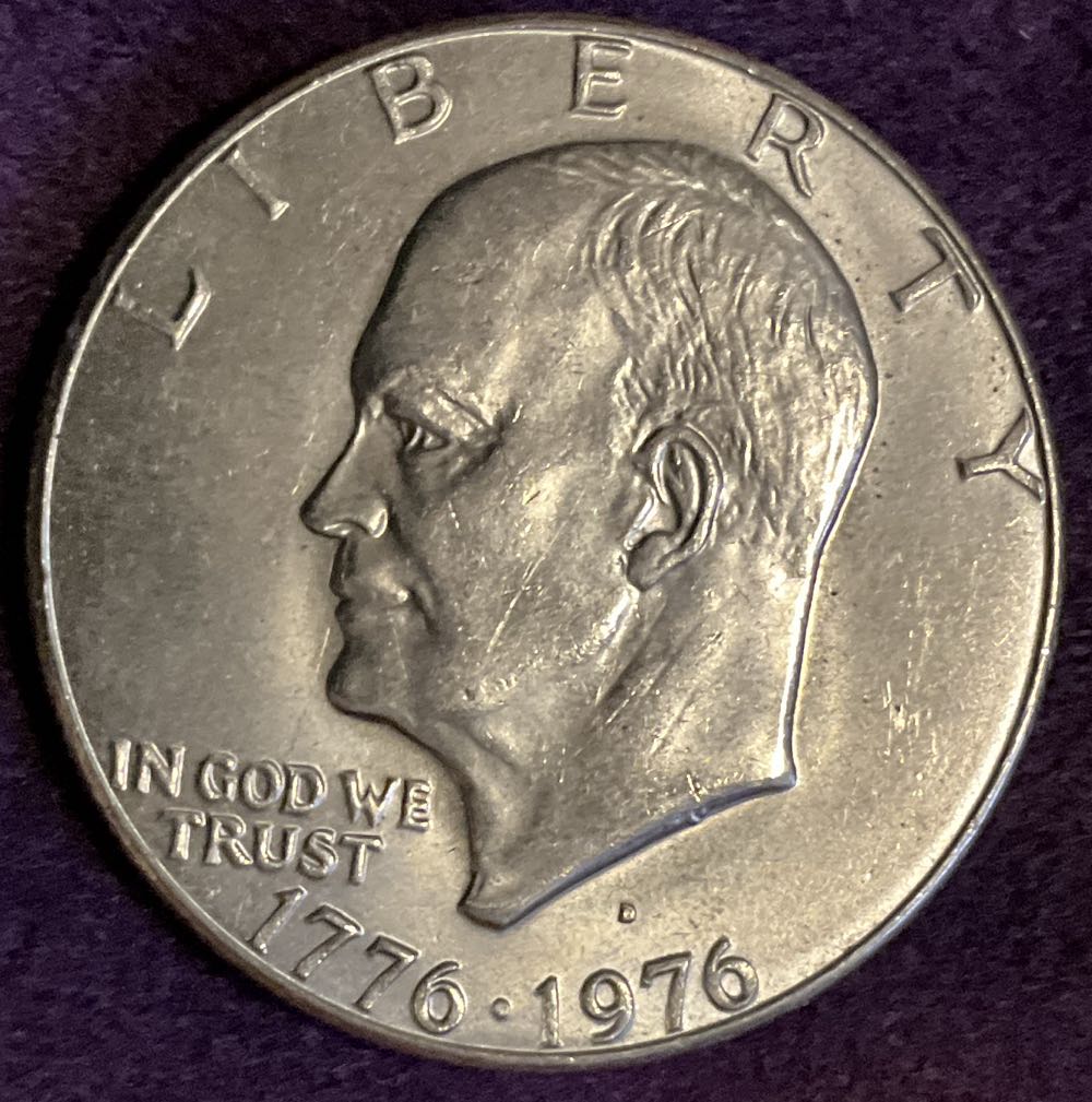 Eisenhower Dollar 1976 D  coin collectible - Main Image 3