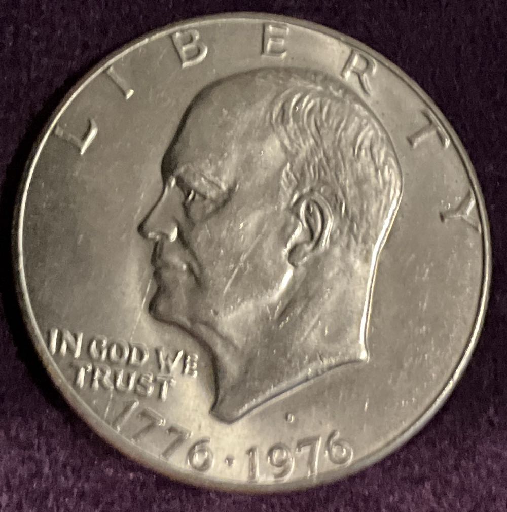 Eisenhower Dollar 1976 D  coin collectible - Main Image 3
